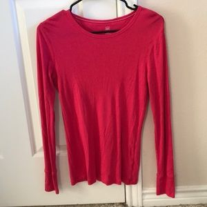 Bright pink old navy top